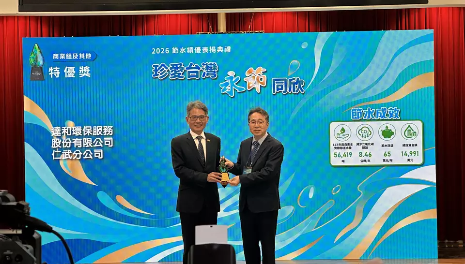 2025經濟部節水績優獎